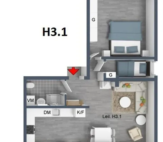 Apart-hotel Haugetuft 4*