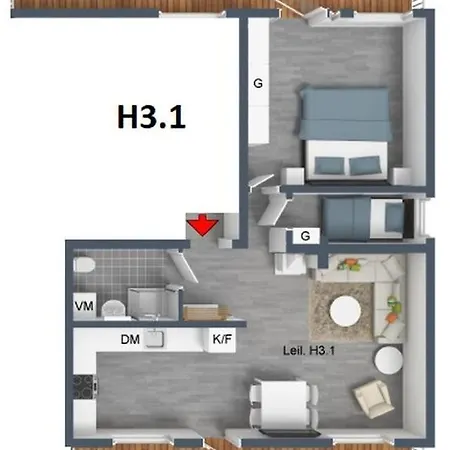 Aparthotel Haugetuft 4*